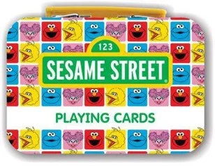 sesame street playing cards